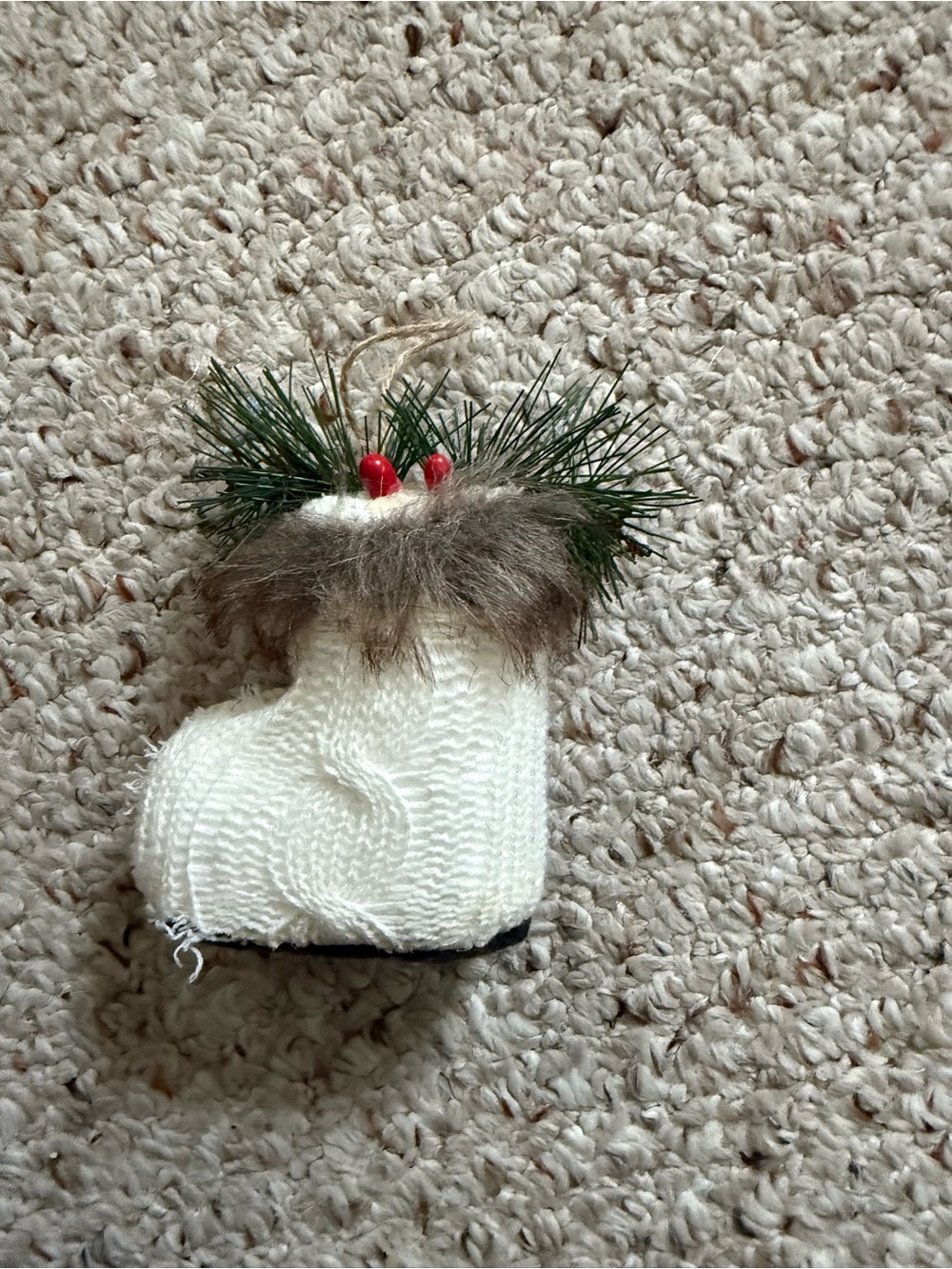 2 count Christmas ornaments